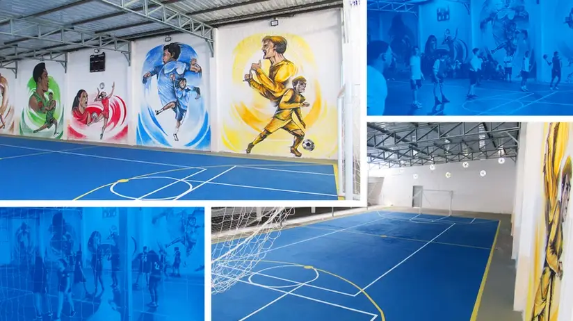 quadra poliesportiva